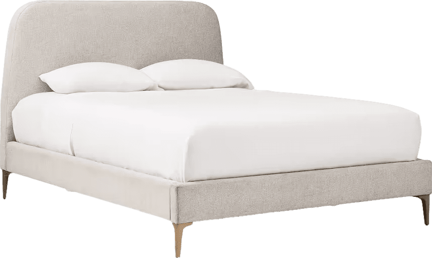 King Camilla Bed – Metal Legs
