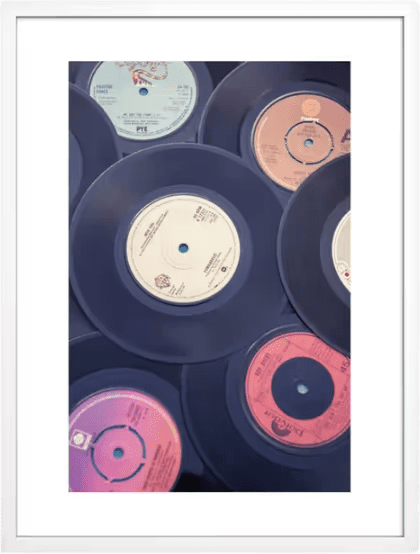Sounds of the 70s Framed Art