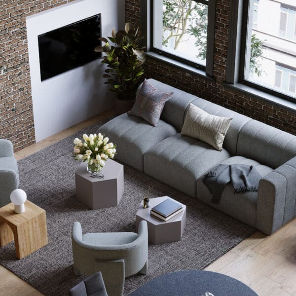 Living room kitchen 02